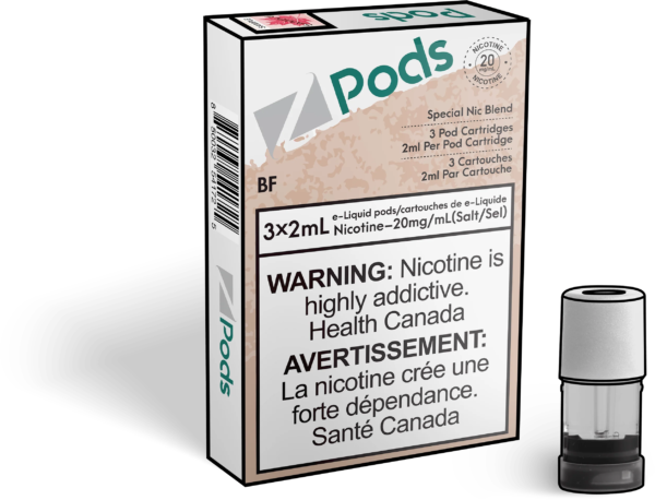 BF - Z Pods - Premium Stlth Compatible Pods - Wide Range of Flavors - Vape Cave