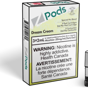 Dream Cream - Z Pods - Premium Stlth Compatible Pods - Wide Range of Flavors - Vape Cave