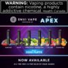 Envi Apex Disposable Vape - Sleek design, up to 2500 puffs, 6mL juice capacity, 1100mAh battery - Vape Cave
