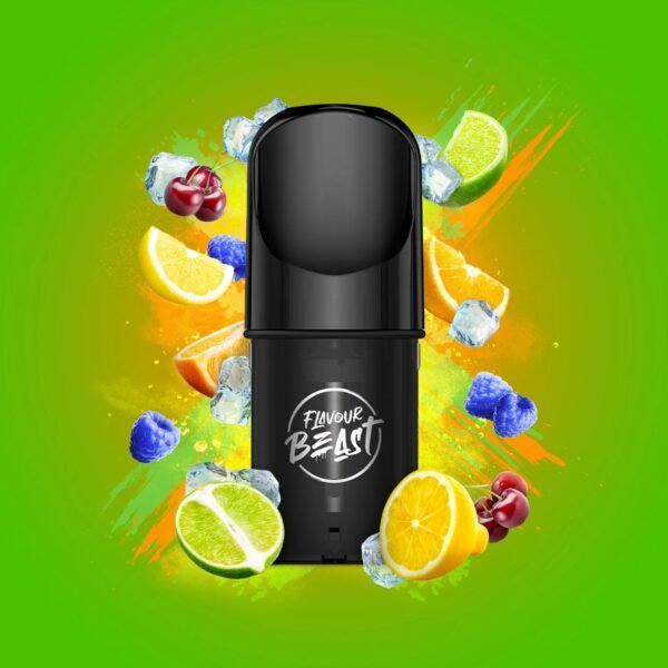 Sour Snap Iced - Flavour Beast Pods - STLTH Compatible Vape Pods - Vape Cave