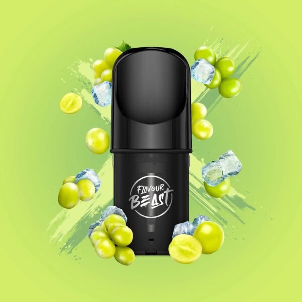 Wild White Grape Iced - Flavour Beast Pods - STLTH Compatible Vape Pods - Vape Cave