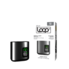 Stlth Loop 2 Device in Grey Color, featuring battery percentage display and precise airflow control.