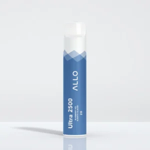 Allo Ultra 2500 20mg Blueberry Ice disposable vape - 2,500 puffs, 8mL, 20mg/mL nicotine salt